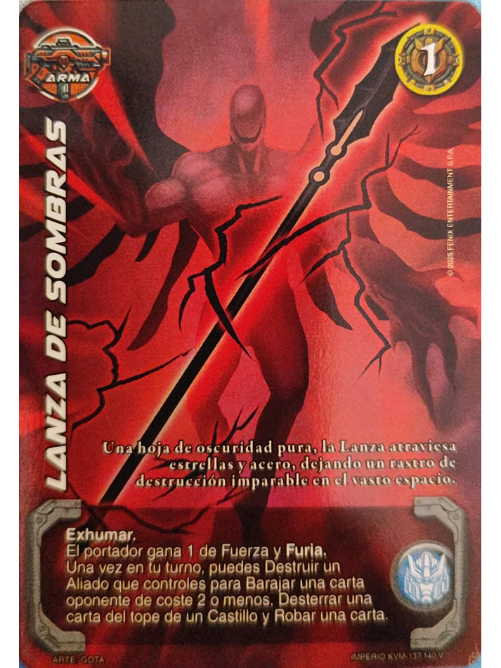 Lanza de Sombras (KVM - Vasalla Foil) 1