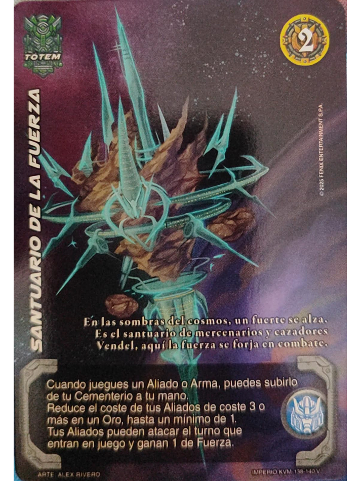 Santuario de la Fuerza (KVM - Vasalla Foil) 1
