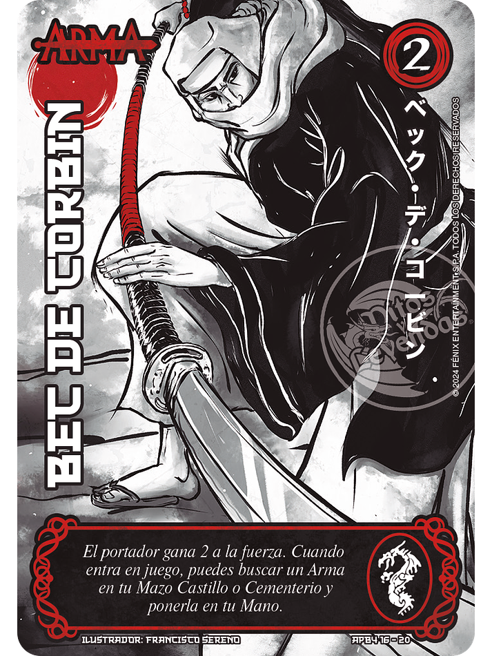 Bec de Corbin (Shogun 4 - Sol Naciente) 1