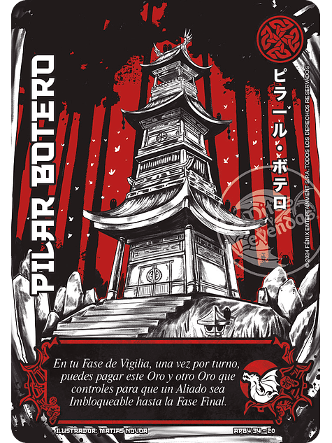 Pilar Botero (Shogun 4 - Sol Naciente) 1