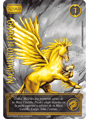 Nacimiento De Pegaso (LBPB25 - secreta dorada)