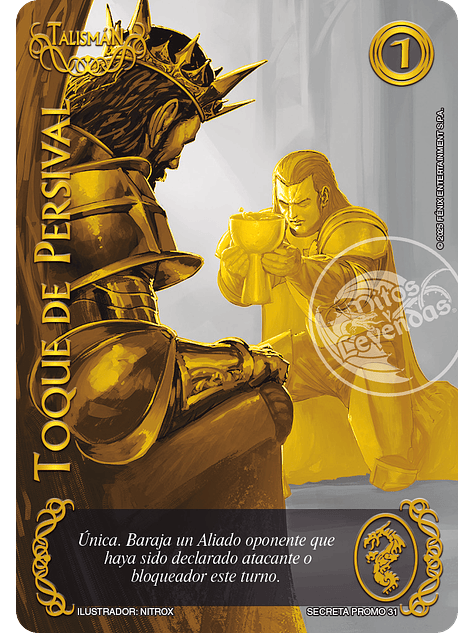 Toque De Persival (LBPB25 - secreta dorada) 1