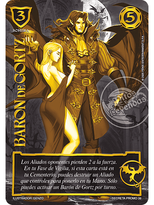 Baron De Gortz (LBPB25 - secreta dorada)