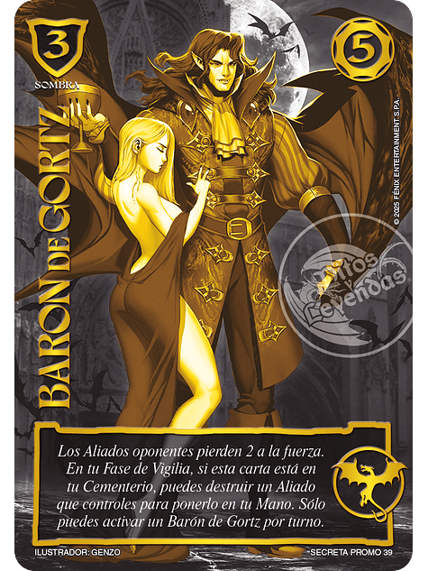 Baron De Gortz (LBPB25 - secreta dorada) 1