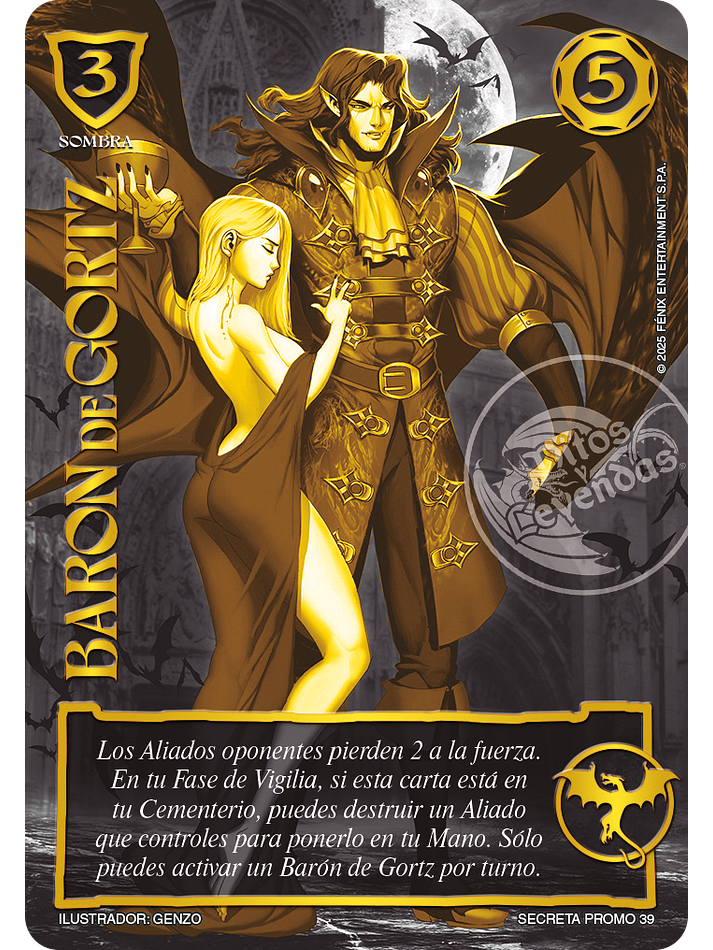 Baron De Gortz (LBPB25 - secreta dorada) 1