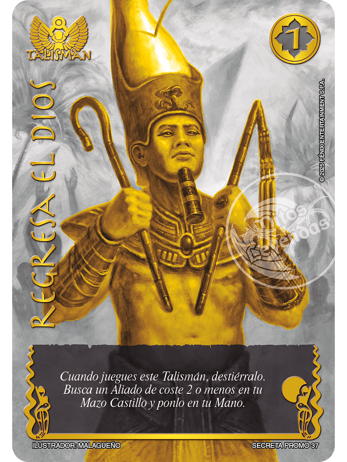 Regresa El Dios (LBPB25 - secreta dorada) 1