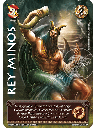 Rey Minos (LBPB25 - Foil lluvia premium)
