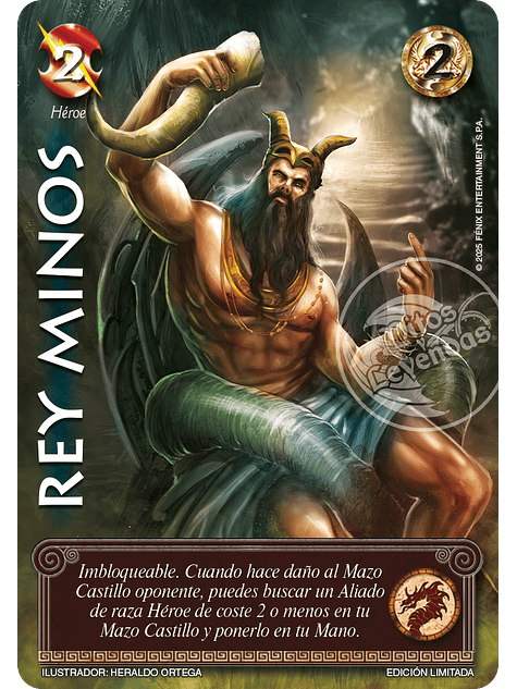 Rey Minos (LBPB25 - Foil lluvia premium) 1
