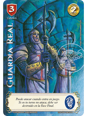 Guardia Real (LBPB25 - Foil lluvia premium)