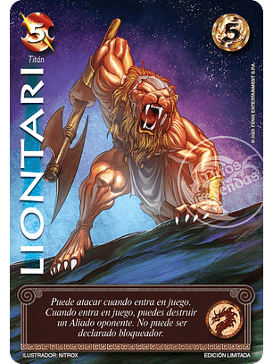 Liontari (LBPB25 - Foil lluvia premium)