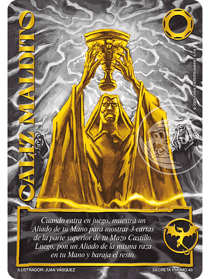 Caliz Maldito (LBPB25 - secreta dorada)