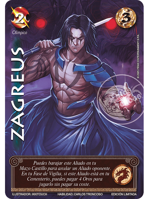 Zagreus (LBPB25 - Foil lluvia premium) 1