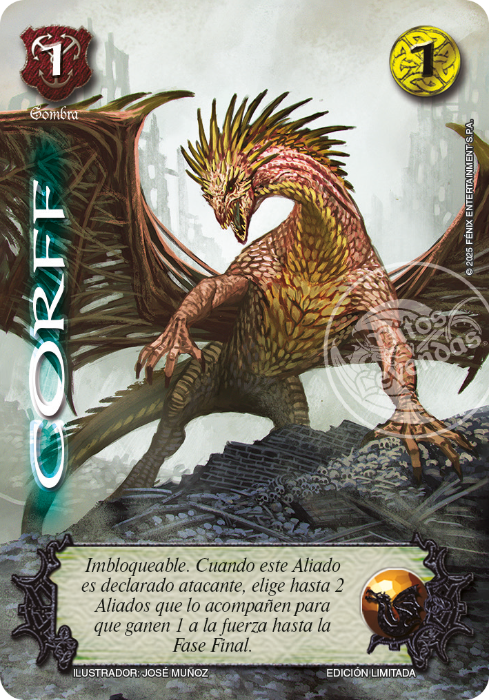 Corff (LBPB25 - Foil premium lluvia) - Singles Primer Blo