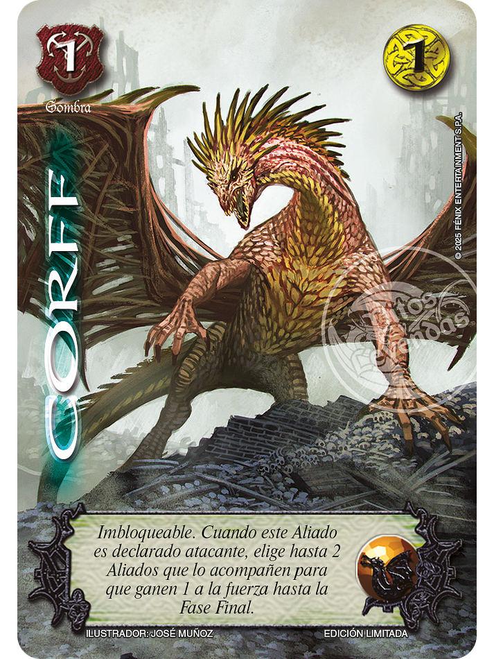 Corff (LBPB25 - Foil lluvia premium) 1