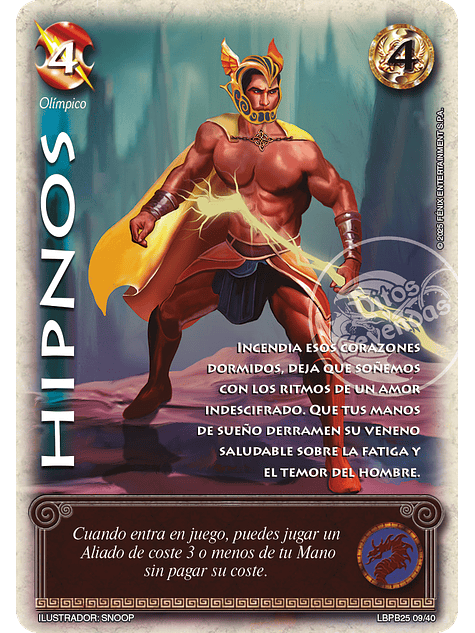 Hipnos (LBPB25 - Arte Alternativo) 1
