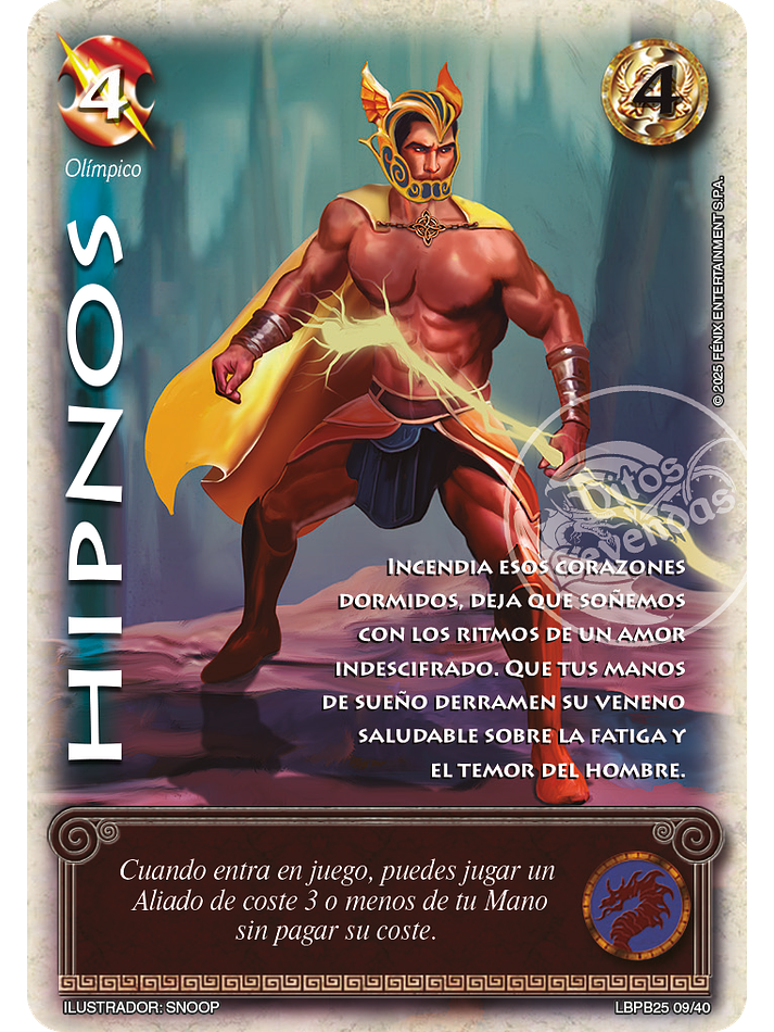Hipnos (LBPB25 - Arte Alternativo) 1