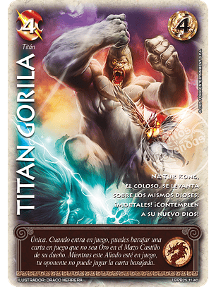 Titan Gorila (LBPB25 - Arte Alternativo)