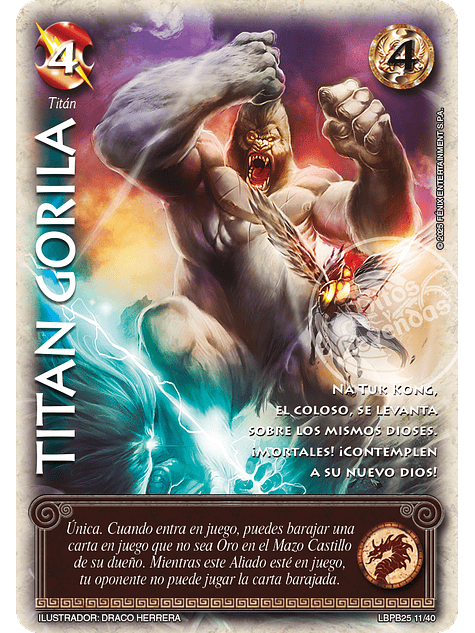 Titan Gorila (LBPB25 - Arte Alternativo) 1