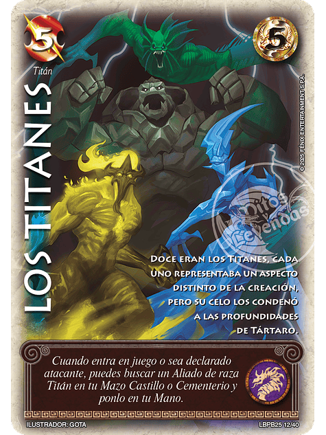 Los Titanes (LBPB25 - Arte Alternativo) 1