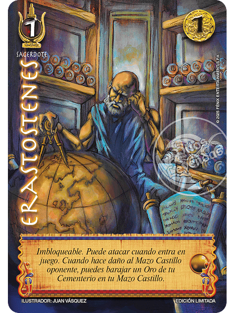 Erastostenes (LBPB25 - Foil lluvia premium) 1