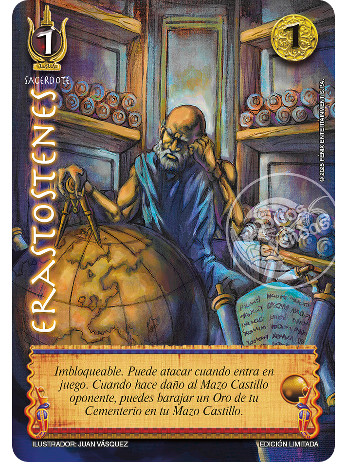 Erastostenes (LBPB25 - Foil lluvia premium) 1