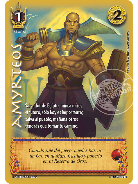 Amyrteos (LBPB25 - Arte Alternativo) 1