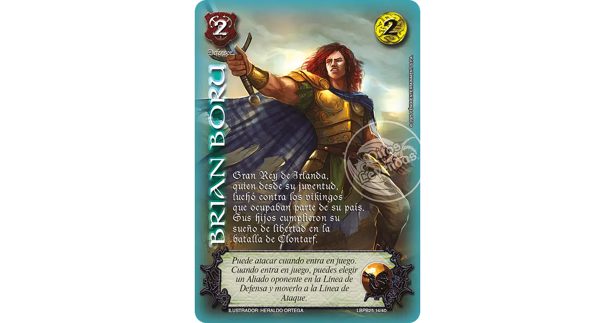 Brian Boru (LBPB25 - Arte Alternativo) - Singles Primer B...