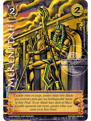 Merenptah (LBPB25 - Foil lluvia premium)