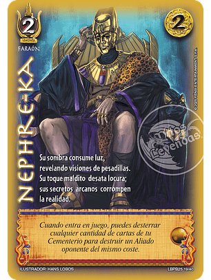 Nephre-Ka (LBPB25 - Arte Alternativo)