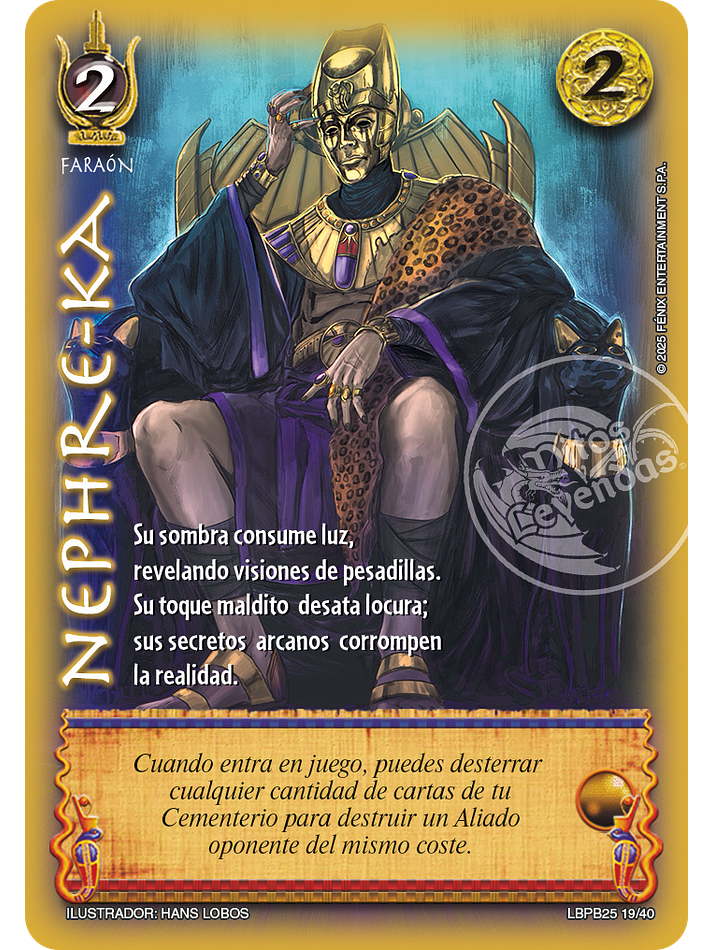 Nephre-Ka (LBPB25 - Arte Alternativo) 1