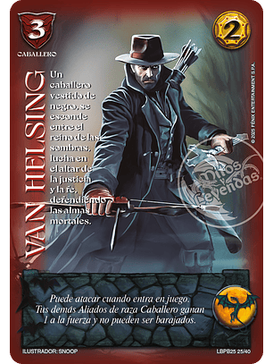 Van Helsing (LBPB25 - Arte Alternativo)