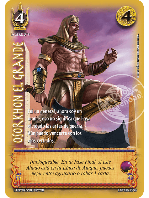 Osorkhon El Grande (LBPB25 - Arte Alternativo) 1