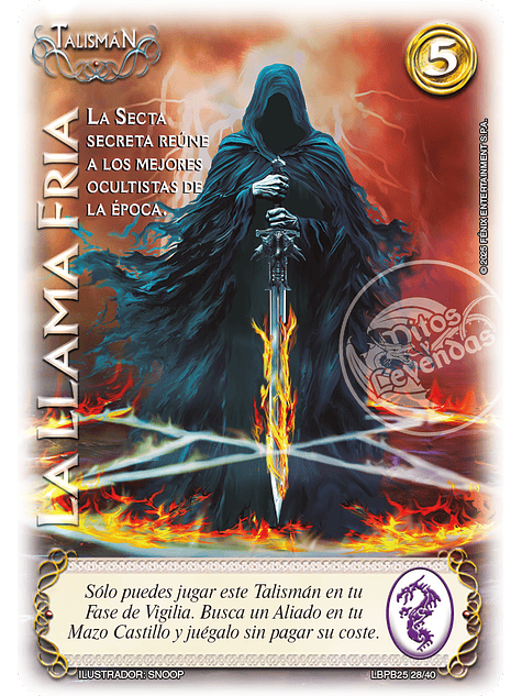 La Llama Fria (LBPB25 - Arte Alternativo) 1