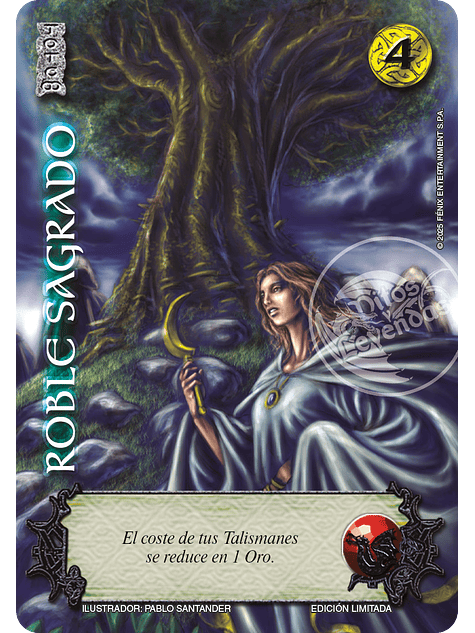 Roble Sagrado (LBPB25 - Foil lluvia premium) 1