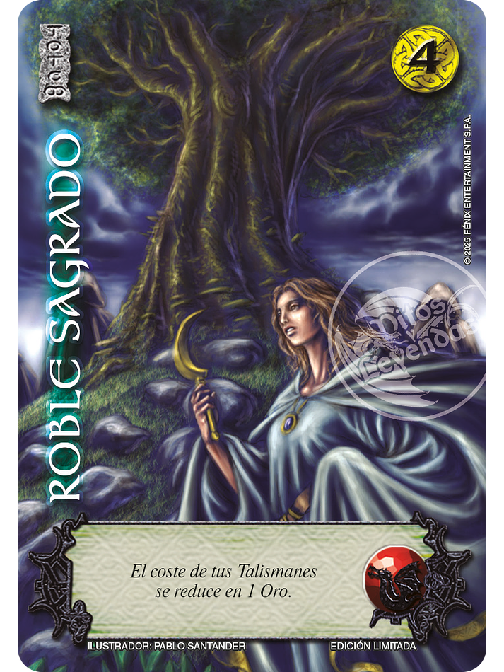 Roble Sagrado (LBPB25 - Foil lluvia premium) 1