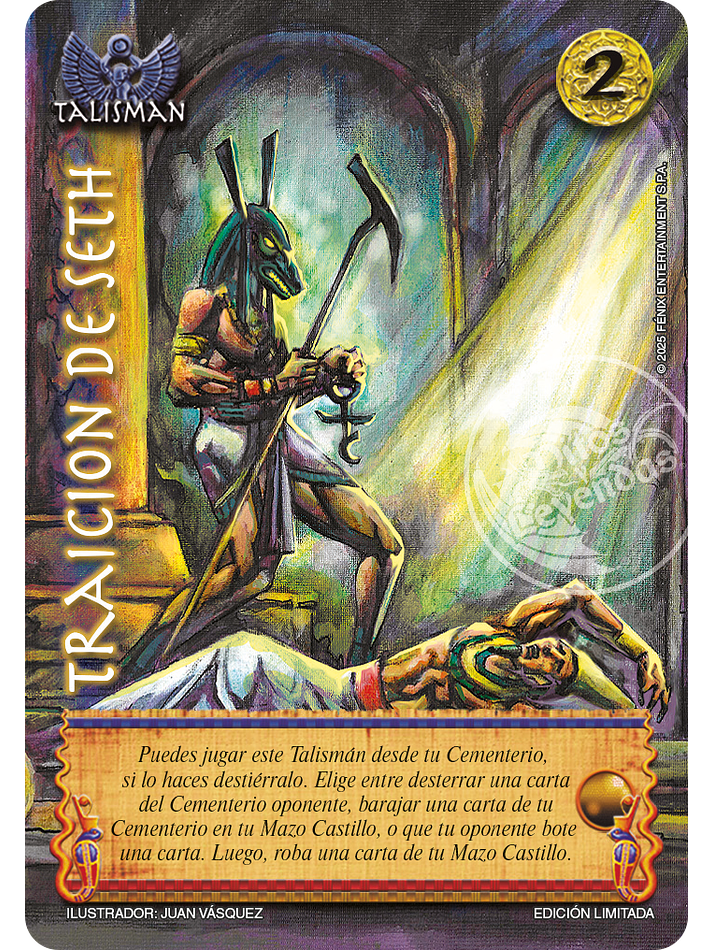 Traición De Seth (LBPB25 - Foil lluvia premium) 1
