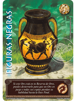 Figuras Negras (LBPB25 - Foil lluvia premium)