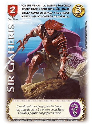 Sir Gaheris (LBPB25 - Arte Alternativo)