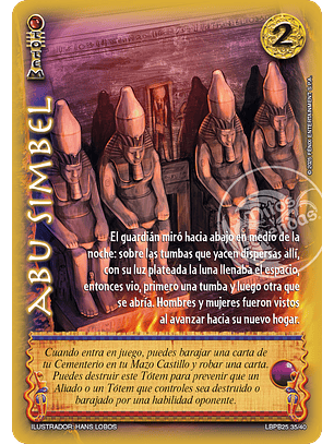 Abu Simbel (LBPB25 - Arte Alternativo)