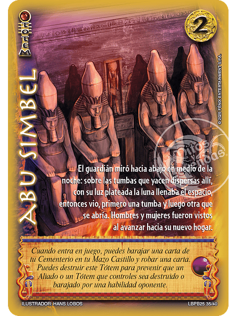 Abu Simbel (LBPB25 - Arte Alternativo) 1