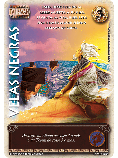 Velas Negras (LBPB25 - Arte Alternativo) 1