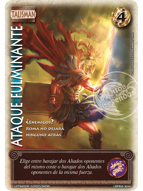 Ataque Fulminante (LBPB25 - Arte Alternativo) 1