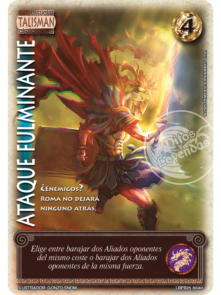 Ataque Fulminante (LBPB25 - Arte Alternativo) 1