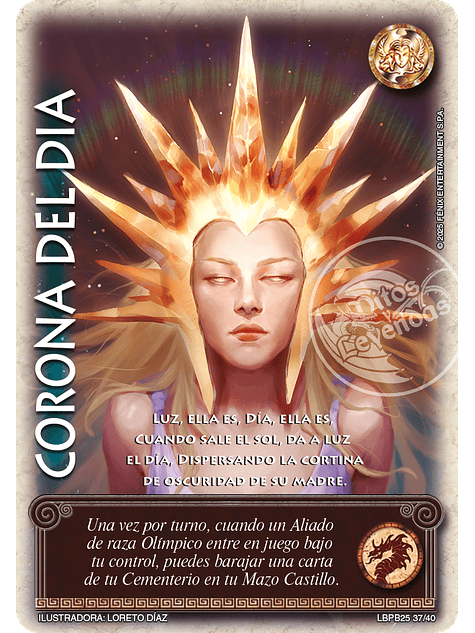 Corona Del Dia (LBPB25 - Arte Alternativo) 1