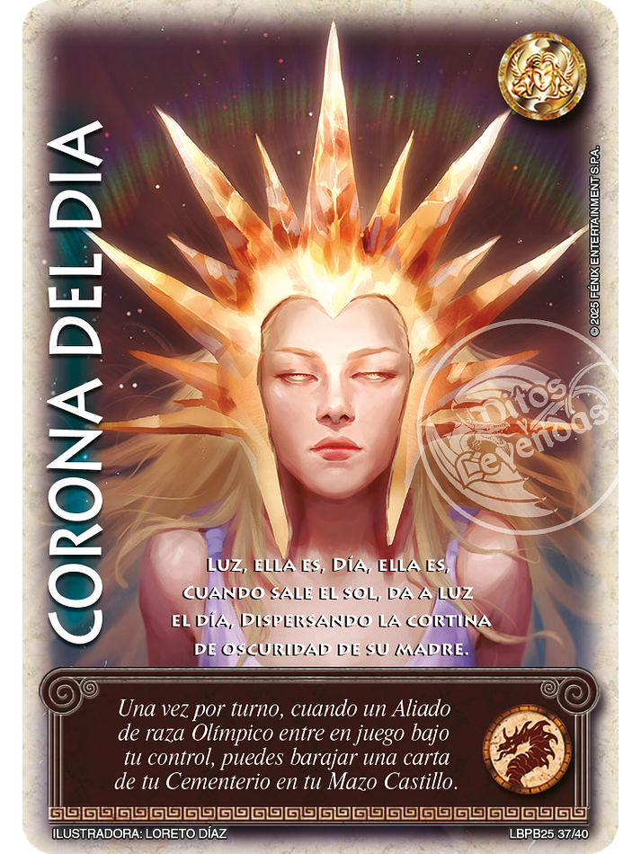 Corona Del Dia (LBPB25 - Arte Alternativo) 1