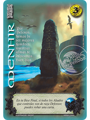 Menhir (LBPB25 - Arte Alternativo)