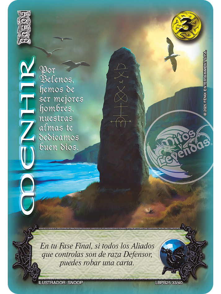 Menhir (LBPB25 - Arte Alternativo) 1