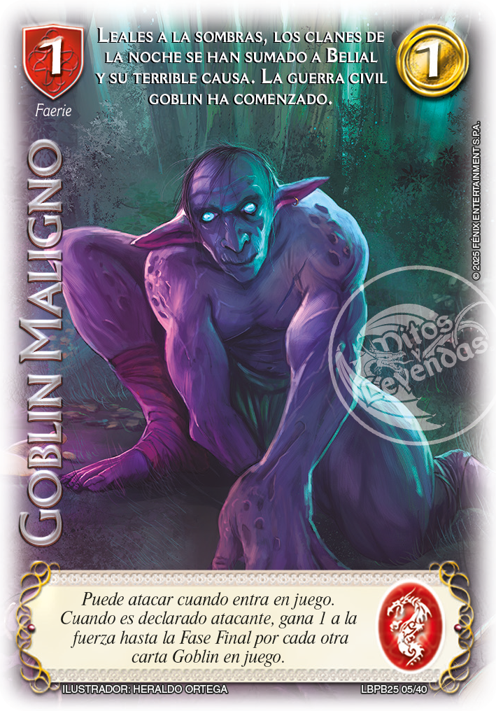 Goblin maligno (LBPB25 - Arte Alternativo) - Singles Prim