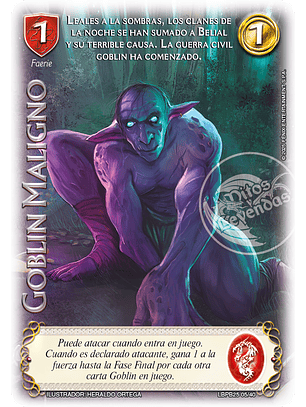 Goblin Maligno (LBPB25 - Arte Alternativo)