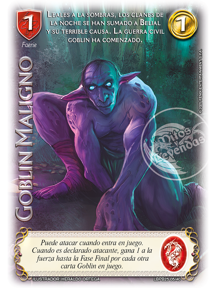 Goblin Maligno (LBPB25 - Arte Alternativo) 1